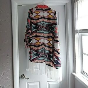 Plus size kimono